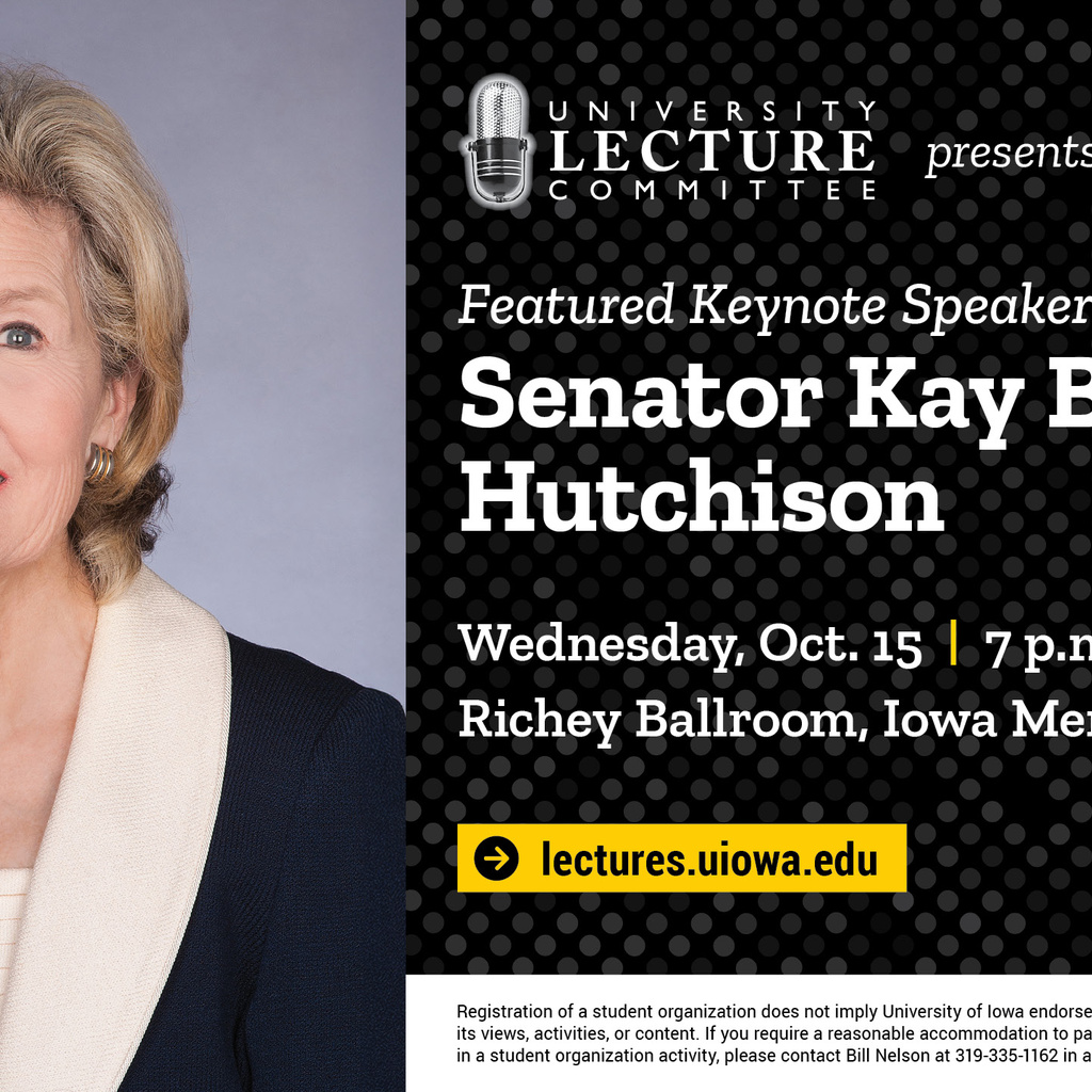Senator Kay Bailey Hutchinson promotional image
