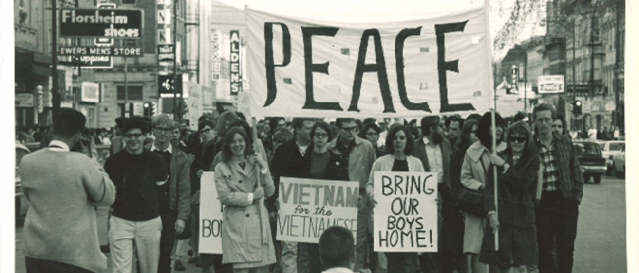 Peace protest