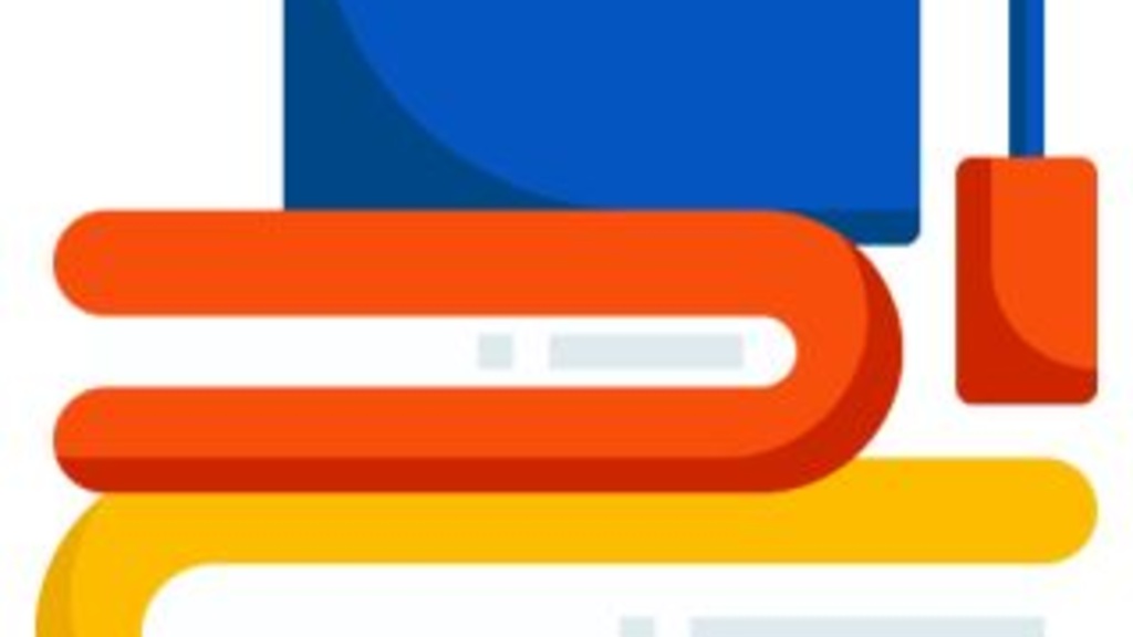 Logo with a diploma and books